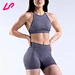 high neck yoga bra